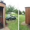 Kazuba toilet on a golf course